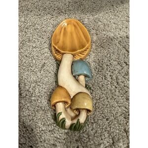 Vintage 1970's Arnel's Ceramic Mushroom Kitchen Spoon Rest